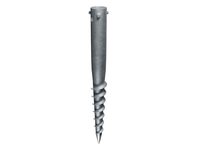 Ground screw Zn 68x1,8x650mm, 3xM8